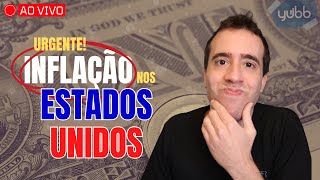 URGENTE AO VIVO Divulgação Inflação CPI EUA impactos no mercado cripto e Bitcoin BTC [upl. by Whitcher]