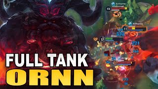 ORNN VS SETT 💪  Ornn Solo Lane Gameplay [upl. by Vinni]