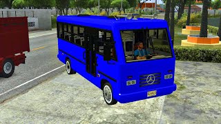 MercedesBenz Of 917 Minibus Driving  Bussid Bus Mod  Bus Simulator Indonesia Gameplay [upl. by Samala]