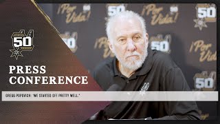 Gregg Popovich PostGame vs Pelicans  San Antonio Spurs  3212023 [upl. by Dogs]