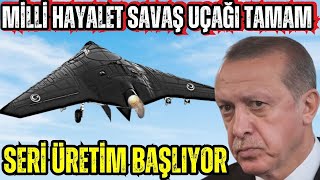 YERLİ HAYALET SAVAŞ UÇAĞI ANKA 3 TAMAMLANDI  SERİ ÜRETİM BAŞLIYOR [upl. by Ursola]