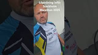 Löpträning inför Stockholm Marathon 2025 [upl. by Catriona]