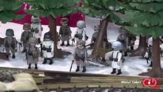 Bastogne Playmobil  par les créateurs du débarquement de normandie  19441945 Part Two [upl. by Ellehcer]