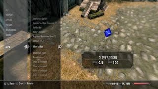 How to Keep Olavas Token in Skyrim [upl. by Athalla624]