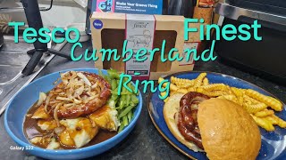 Tesco Finest Cumberland Sausage ninjacooking ninjaflexidrawer [upl. by Bamford724]