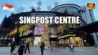 4K 🇸🇬 Explore Enchanting Christmas Decor 2023 SingPost Centre Tour [upl. by Romaine]