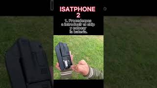 PRIMERA CONFIGURACIÓN ISATPHONE 2  INMARSAT [upl. by Sixele]