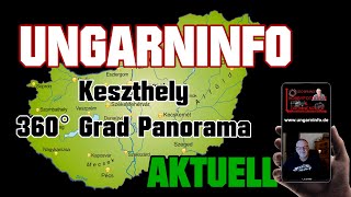 Ungarn  Leben Wohnen und Erleben  360° Panorama Keszthely [upl. by Daas]