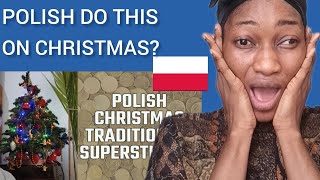 Reaction To Learn About Polish Christmas Traditions And Superstitions [upl. by Admana]