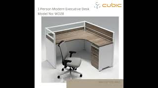 Single Workstation Table  Office Furniture [upl. by Yorgos133]