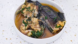 CATFISH PEPPER SOUP RECIPE  FISH PEPPER SOUP  THE KITCHEN MUSE [upl. by Elleirol221]