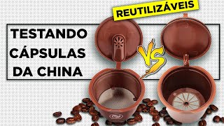 Testando as cápsulas Dolce Gusto reutilizáveis do Aliexpress [upl. by Etyak]