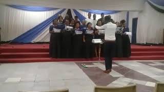 Mogoditshane UCCSA Church Choir  Hymn 309 Lebang mme lotla tshela [upl. by Thorman48]