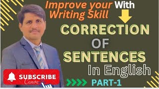 Improve Writing Skill with Correct use of Sentences Enhance your Writing Skill  Urdu amp Hindi [upl. by Oicnanev]