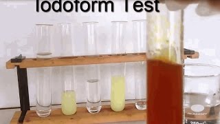 Alcohols Advanced 9 Iodoform test for CH3CHOHR [upl. by Aleta]