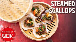 Steamed Scallops with Chilli amp Garlic [upl. by Otanod428]