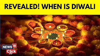 Diwali 2024 Date  When To Celebrate Festival Of Lights  October 31 Or November 1  N18V [upl. by Adnilrev]