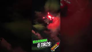 💥 VELA ROMANA PYROCOL 8 TIROS 💥 fireworks pirotecnia juegospirotecnicos fuegosartificiales [upl. by Anemix]