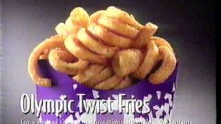 McDonalds Olympic Curly Fries 1994 [upl. by Cynthia]