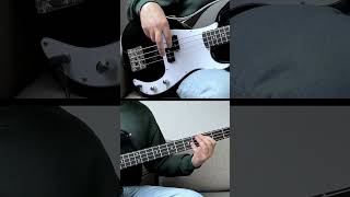 This Muse bass riff is all around the fretboard 🌪️ bass shorts [upl. by Parthena]