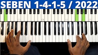 Seben 1415 Tutorial piano 🔥🔥🔥I New Congolese sebene [upl. by Adon135]