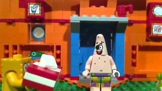 Lego Spongebob Episode 59 The Most Boringest Day Ever [upl. by Bartko]