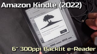 Amazon Kindle 2022  New Edition 6quot 300ppi Backlit Crisp Display 16GB [upl. by Anelrats740]