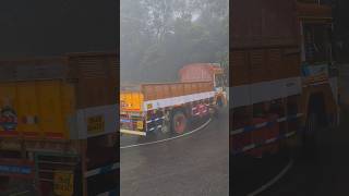 Ashok Leyland gear shifting in hairpin bend lorry travel truck truckdriver trending shortvideo [upl. by Fredette224]