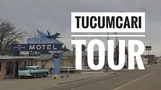 Tucumcari Tour Drive through of Tucumcari New Mexico Route 66 131 [upl. by Maag]