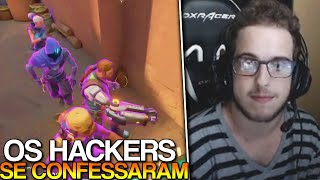 STREAMERS ESTÃO REVOLTADOS COM HACKERS RADIANTES  VALORANT CLIPS [upl. by Trella627]