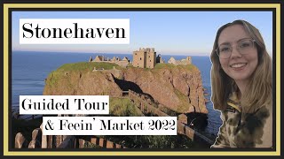 Stonehaven Walking Guided Tour  On Feein Market Day 2022  Tourist Information Guide [upl. by Oric]