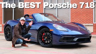 NEW Porsche 718 GTS With a Manual Transmission  The Best Porsche Under 100k [upl. by Eimareg]