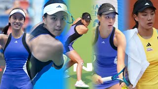 Rising star Chinese Sharapova  Wang Xinyu [upl. by Cahra909]