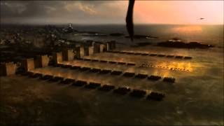 Epic Scene Game of Thrones Season 3 Daenerys Targaryen Unsullied Army Part 2 HD [upl. by Annaesor]