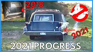 Ghostbusters ECTO 1 PROGRESS From BARN to DRIVING [upl. by Anastasia]