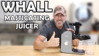 Testing The Whall Masticating Juicer  Is It Any Good [upl. by Derina]