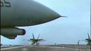 F18 Hornet Accident while landing on aircraft carrier  fail landing  fail landing [upl. by Longfellow]