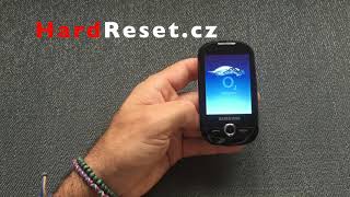 Samsung GTS3650 Corby  How to Factory Hard Reset [upl. by Alisha876]