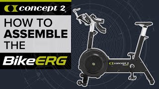 How to Assemble Your Concept2 BikeErg [upl. by Olracnaig239]