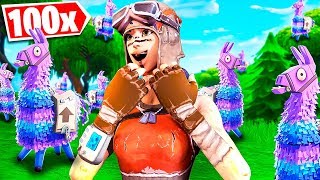 Fortnite ITA  100 LAMA CHALLENGE [upl. by Lertram66]