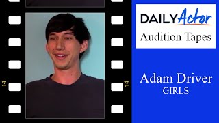 Adam Driver GIRLS Audition Tape [upl. by Cibis]