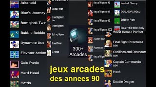 plus de 300 jeux darcades des années 9000 pour smartphone [upl. by Hayden]