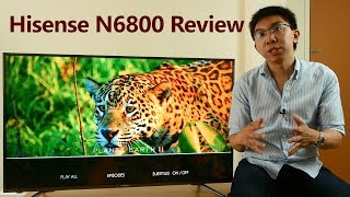 Hisense N6800 Review 50quot 4K HDR TV for £600 [upl. by Horne]