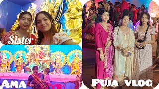 Durga Puja bery lai mani vlog  BOROG MANI MANI  Manisha Debbarma Vlog [upl. by Valentin]