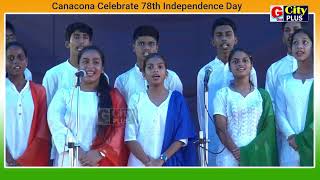 Canacona Celebrate 78th Independence Day [upl. by Rosati]