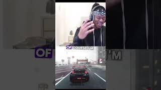 KSI laughs to Dark meme 💀 ksi ksifunnymoments [upl. by Atwekk959]