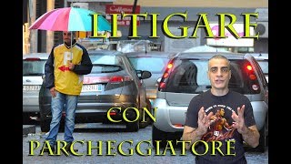 Cicalone litiga con i parcheggiatori abusivi [upl. by Mendelson546]