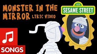 Sesame Street Monster in the Mirror  Animated Lyric Video [upl. by Eirrej]