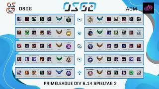 Prime League Div 6  OSGG Red Mars VS Andromeda Pegasus [upl. by Enilada]