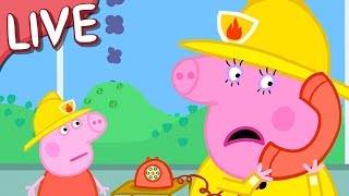 Super Peppa To The Rescue 🔥 Peppa Pig STREAMING NOW 🌈 Kids Videos 🔴 [upl. by Nylasoj]